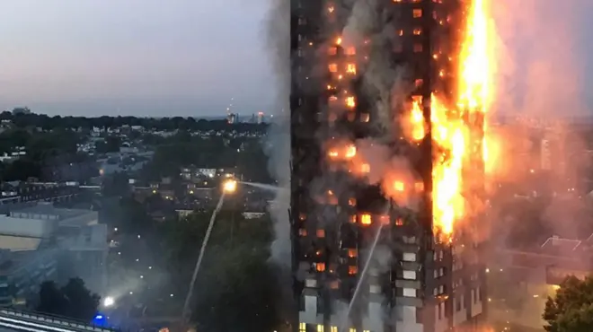 пожежа у Лондоні