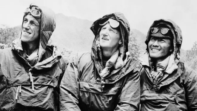 एडमंड हिलेरी और तेनज़िंग नोर्गे