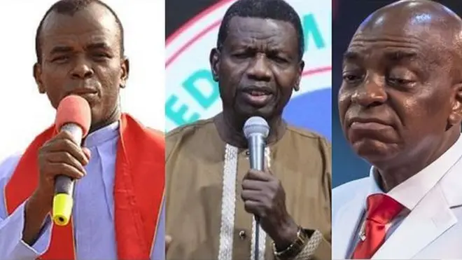 Mbaka,Adeboye na Oyedepo