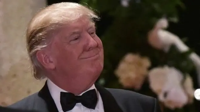 Trump is currently staying at his Mar-a-Lago estate in Florida