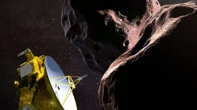 La sonda New Horizons tomó fotos de Arrokoth, antes conocido como Ultima Thule.