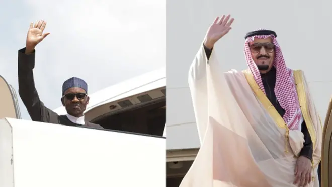 Aarẹ Buhari ati Ọba Saudi