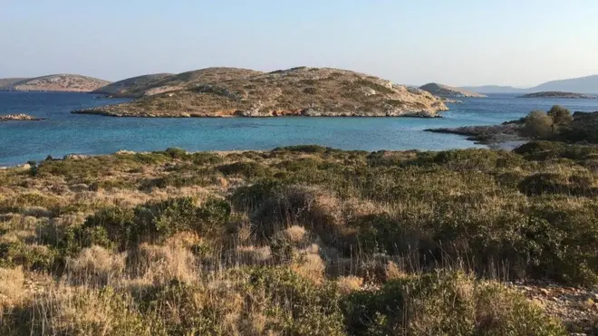 Arkoi, pulau di Yunani yang terpencil.