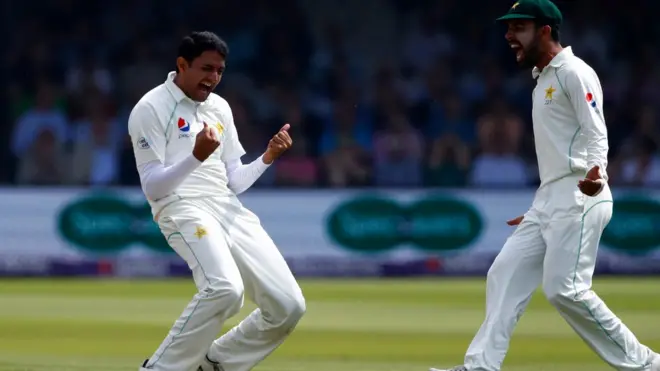 یہ محمد عباس کے کرئیر کا ساتواں میچ تھا اور سات میچوں میں ہی وہ چالیس وکٹیں حاصل کر چکے ہیں