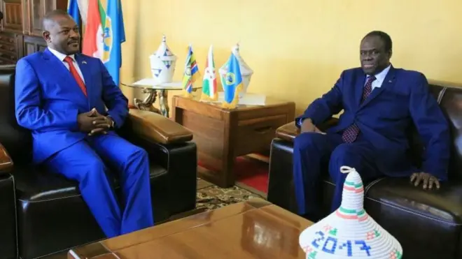 Michel Kafando rencontre le chef de l'Etat Pierre Nkurunziza