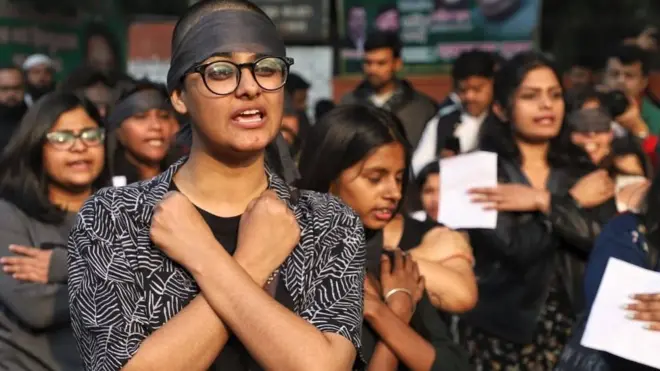 बलात्कार के ख़िलाफ़ प्रदर्शन