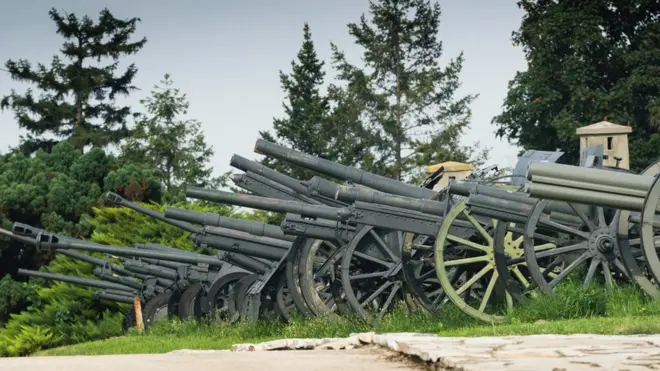 World War 1 canons