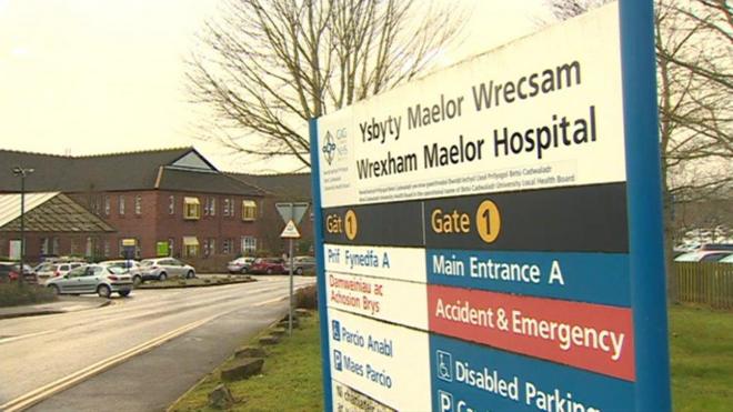 Covid Wrexham Maelor hospital told to improve social distancing