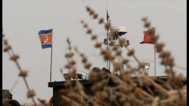 中国・丹東市の港で続く北朝鮮との交易