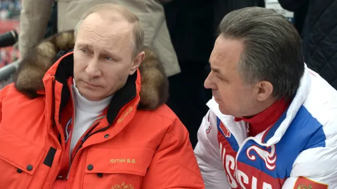 Путин и Мутко в Сочи