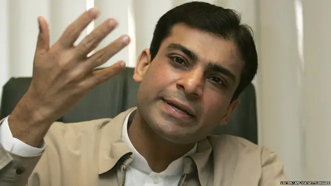 पाकिस्तान के प्रधानमंत्री शहबाज़ शरीफ़ के बेटे हमज़ा शरीफ़