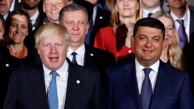 Гройсман і Джонсон