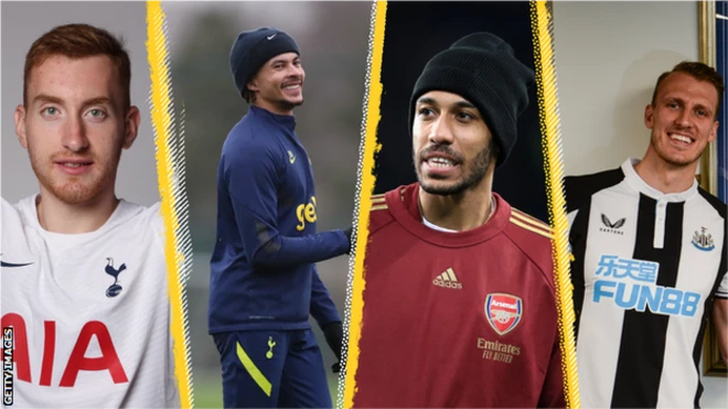 Dejan Kulusevski, Dele Alli, Pierre-Emerick Aubameyang ve Dan Burn transfer olan oyunculardan.