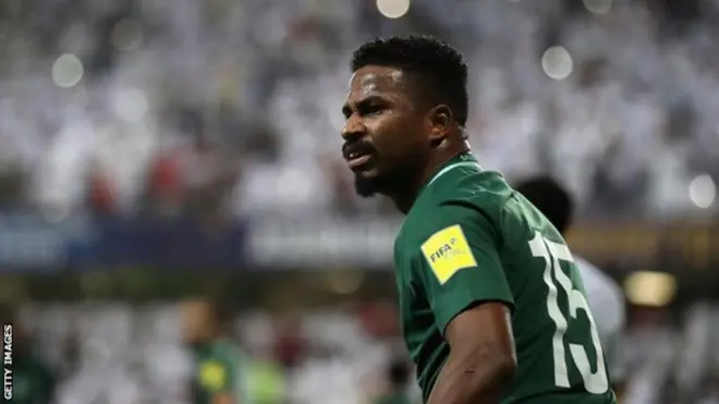Nasser Al Shamrani ayaa 19 gool u dhaliyay Sacuudi Carabiya isaga oo u saftay 77 kulan