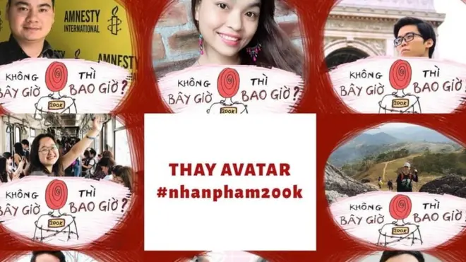Hàng trăm tài khoản Facebook đồng loạt đổi ảnh đại diện ủng hộ chiến dịch "Nhân phẩm 200k"