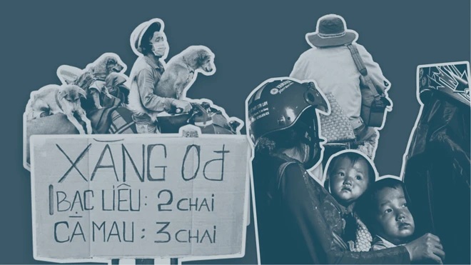 Người dân về quê