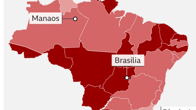 Mapa Brasil de cuidados intensivos