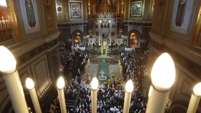 Рождество в Храме Христа Спасителя