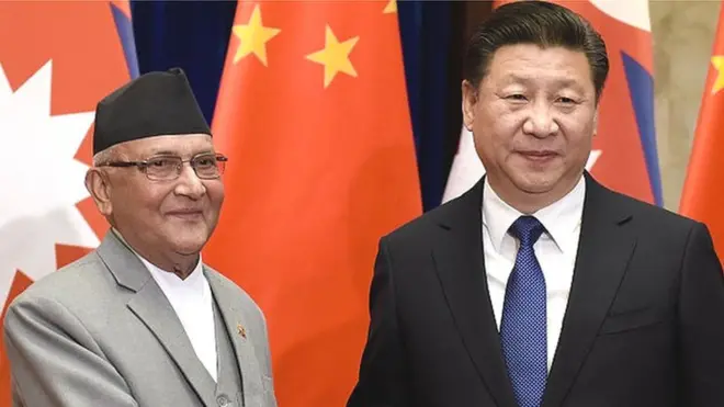 ओली और जिनपिंग