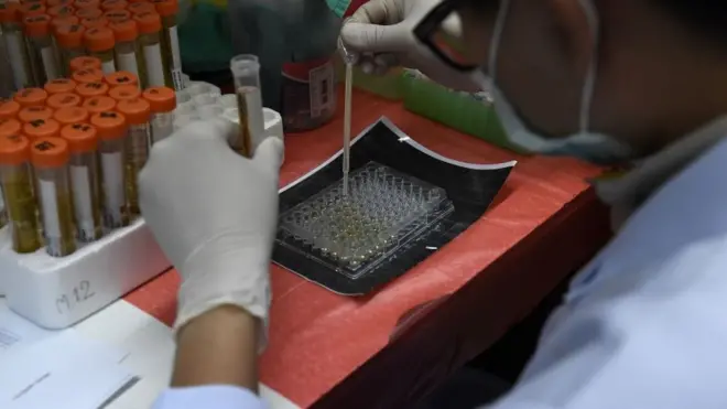 ภายในห้องแล็บของมหาวิทยาลัยขอนแก่น