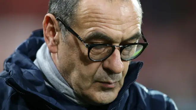 Kocha wa Chelsea Maurizio Sarri