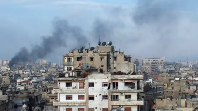 Удар был нанесен по авиабазе в провинции Хомс (архивное фото)