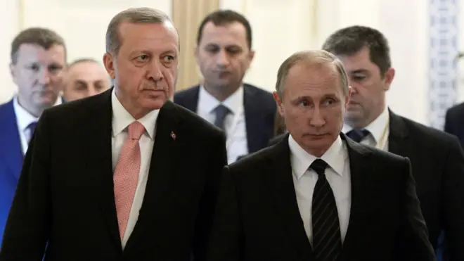 Путин и Эрдоган