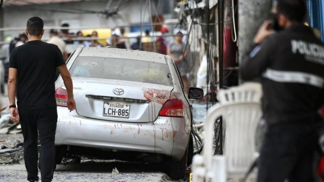 atentado en el barrio Cristo del Consuelo de Guayaquil