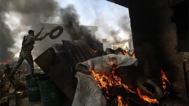 Чем больше иностранных государств оказывается вовлечено в кровопролитие, тем сложней его остановить