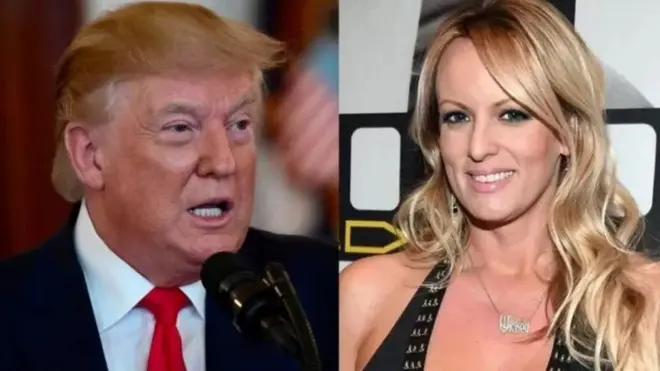 డోనాల్డ్ ట్రంప్, స్టార్మీ డేనియల్స్