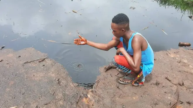 Rumuekpe: Community wia oil spil