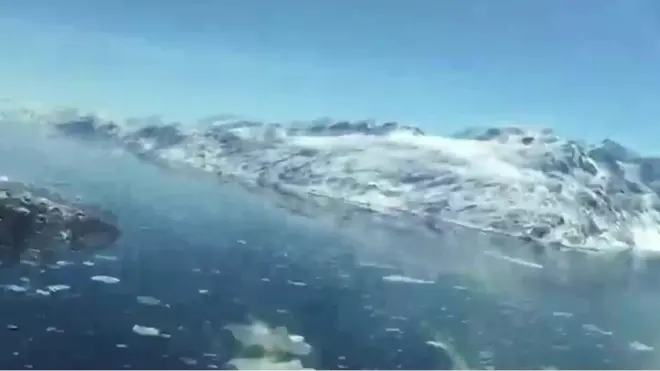 ธารน้ำแข็งในกรีนแลนด์