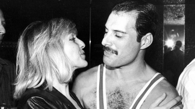 Mary Austin e Freddie Mercury