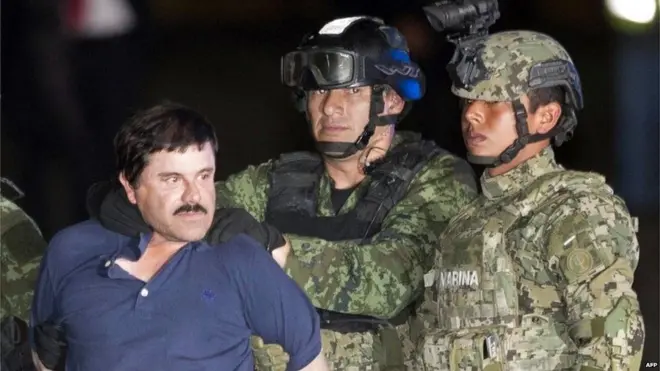 El Chapo Guzman alipokamatwa