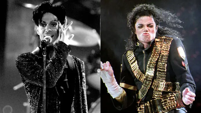 Prince y Michael Jackson