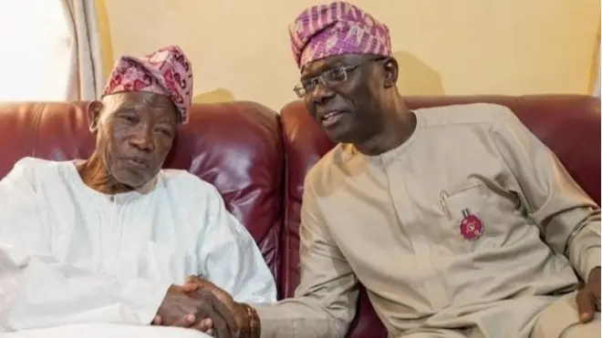 "Lateef Jakande" - Former Lagos State Governor [Lateef Kayode Jakande]