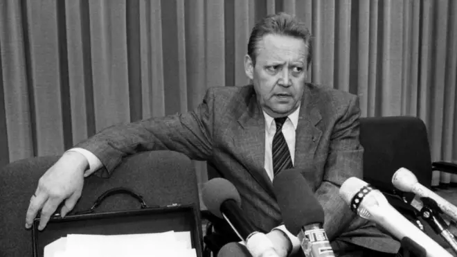Mr Schabowski was not supposed to have announced the lifting of travel restrictions when he did