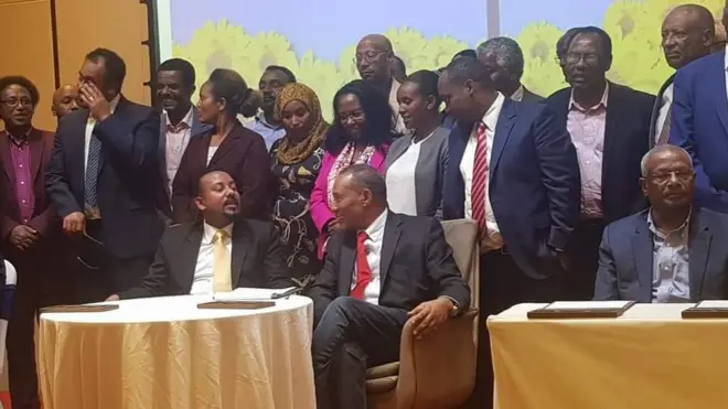 የፖለቲካ ፓርቲዎቹ መሪዎች