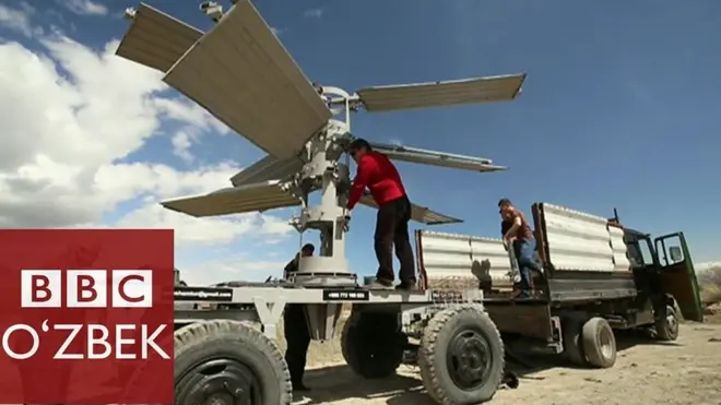 Shamolni tokka aylantiruvchi uskuna