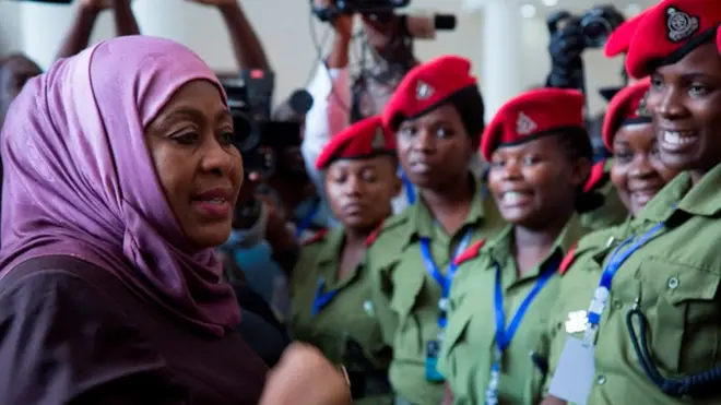 Makamu wa Rais wa Jamhuri ya Muungano wa Tanzania, Samia Suluhu Hassan