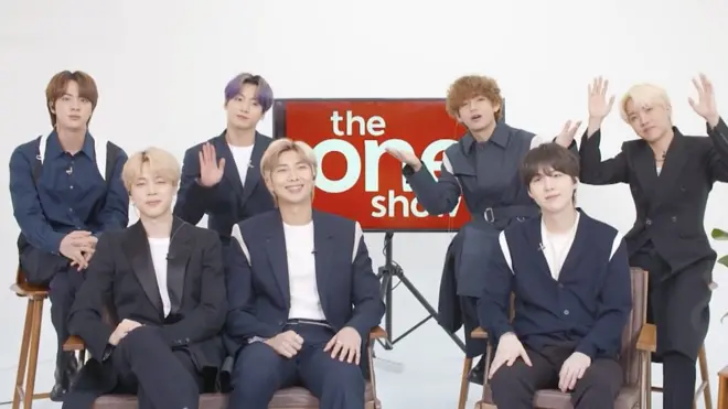 최근 신곡 '버터'를 발표한 방탄소년단(BTS)이 영국 BBC 인기 토크쇼 'One Show'에 출연해 자신들의 음악 세계와 팬들에 대한 고마움을 이야기했다