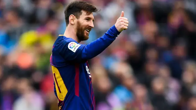 Messi a récolté 126 millions d'euros pour la saison 2017-2018.