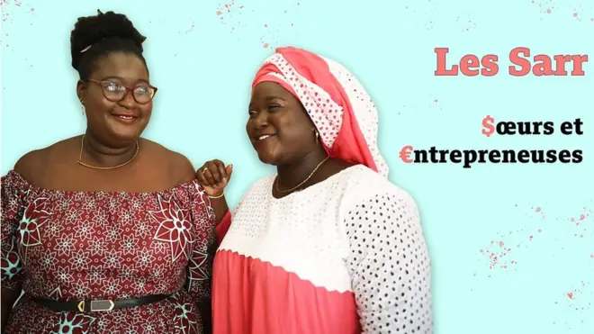 Ramatoulaye et Thiané Sarr, deux sœurs sénégalaises de moins de 30 ans, ont créé leurs marques de produits cosmétiques et capillaires.