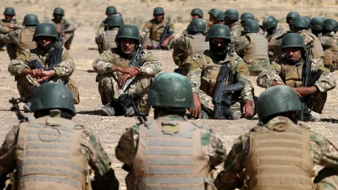 نیروهای عرب سنی برای شرکت در عملیات موصل آماده می‌شوند