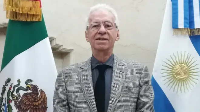 Ricardo Valero había entregado sus cartas credenciales de embajador de México en Argentina en agosto pasado.