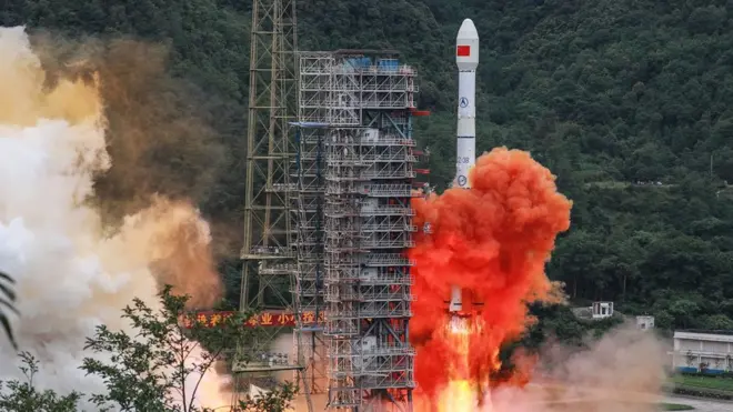 Запуск ракеты