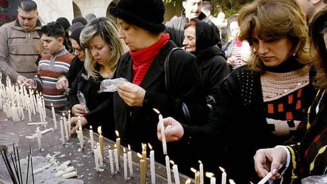 احتقالات الكريسماس في بغداد 2008