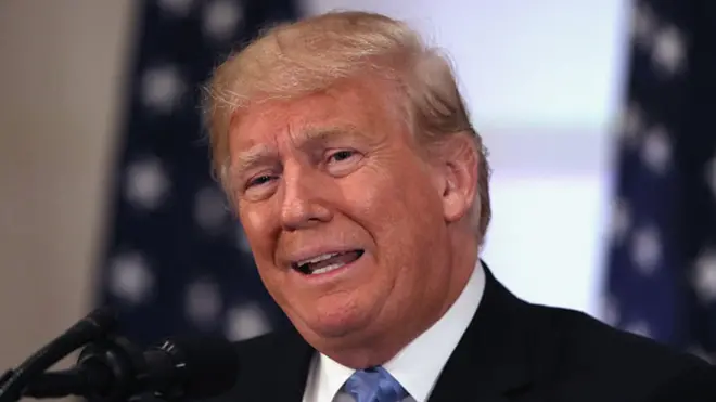 Le président américain Donald Trump