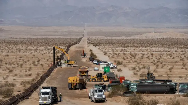 ድንበር አካባቢ እየተካሄደ ያለው ግንባታ