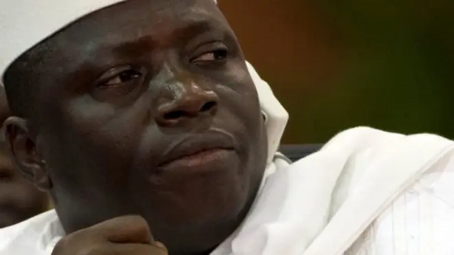 Jammeh aliingia madarakani mwaka 1996 kwa mapinduzi ya kijeshi